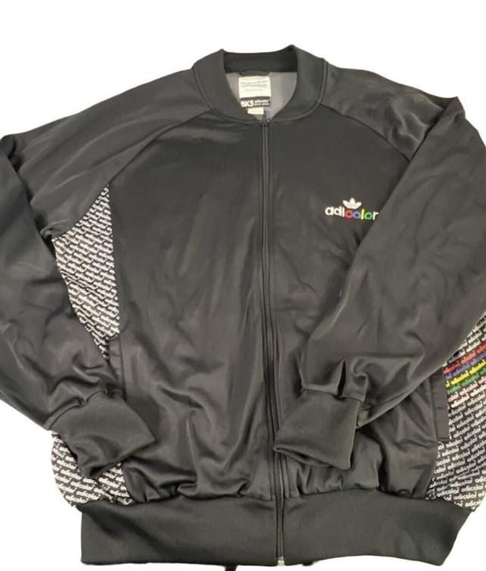 Adidas Adicolor BK5 Black Series Zip Track Jacket Size 2XL Black